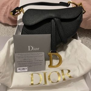 Dior mini sadle